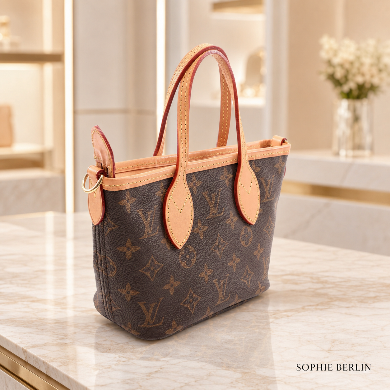 Vintage Mini Tote Rückansicht – Sophie Berlin