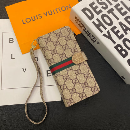 Luxus Monogramm-Geldbörsenhülle für Samsung