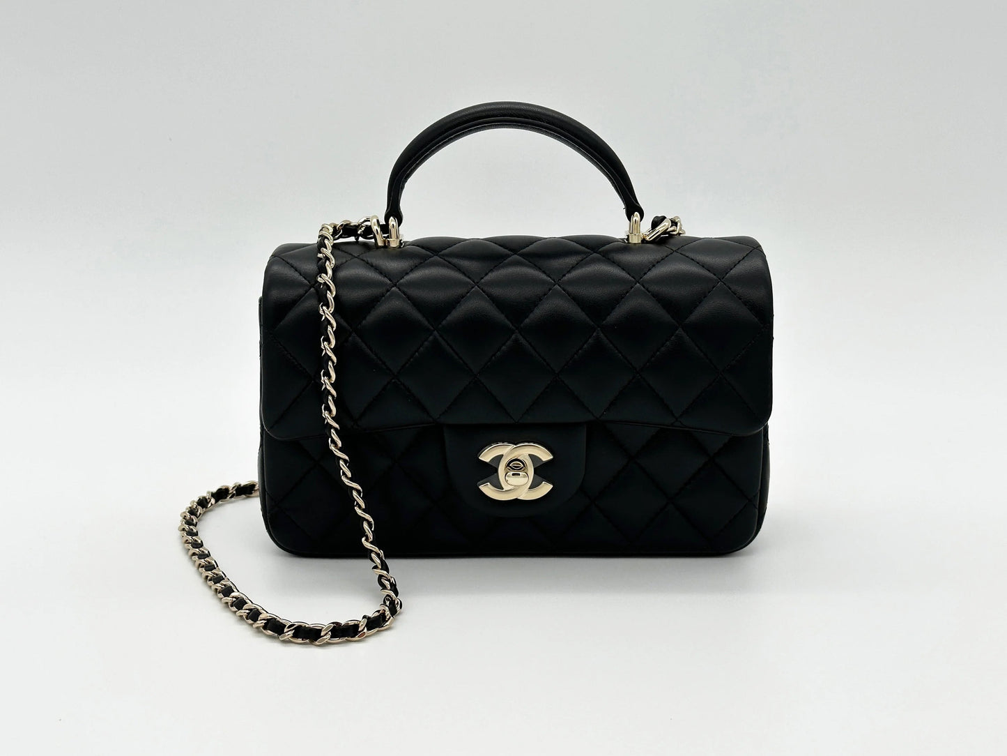Luxuriöse Mini-Handtasche mit Tragegriff
