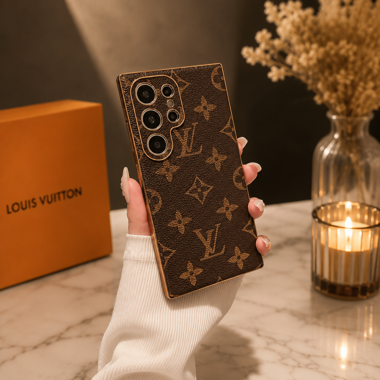 Luxus Monogramm Handyhülle für Samsung