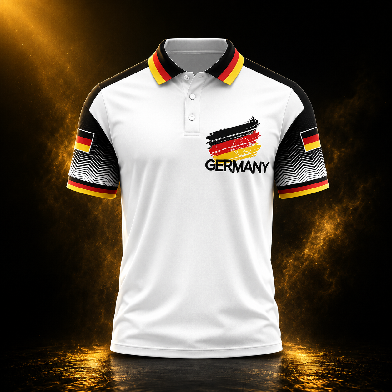 Deutschland Polo Fan-Shirt 2026 🇩🇪