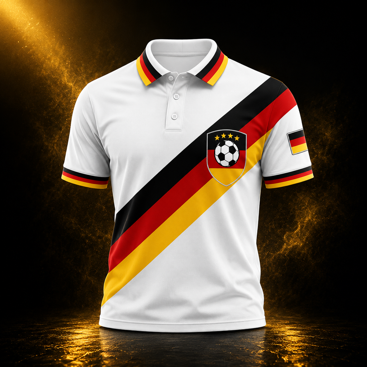 Deutschland Polo Fan-Shirt 2026 🇩🇪