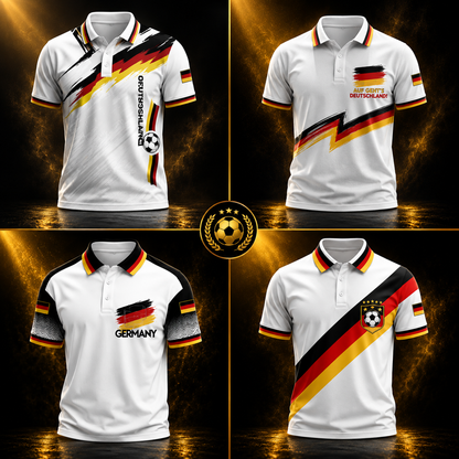 Deutschland Polo Fan-Shirt 2026 🇩🇪