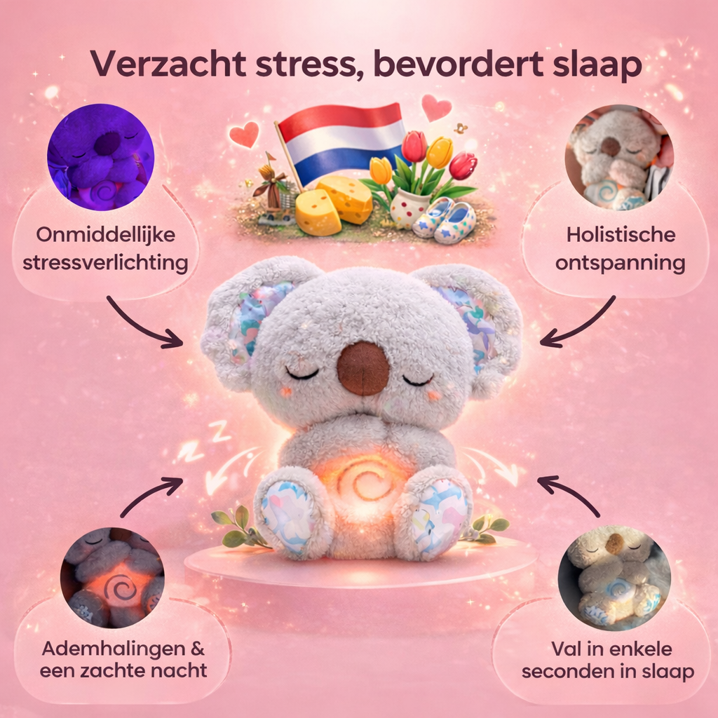 Hollandse Stressvrij Kalmerende Koala Knuffel