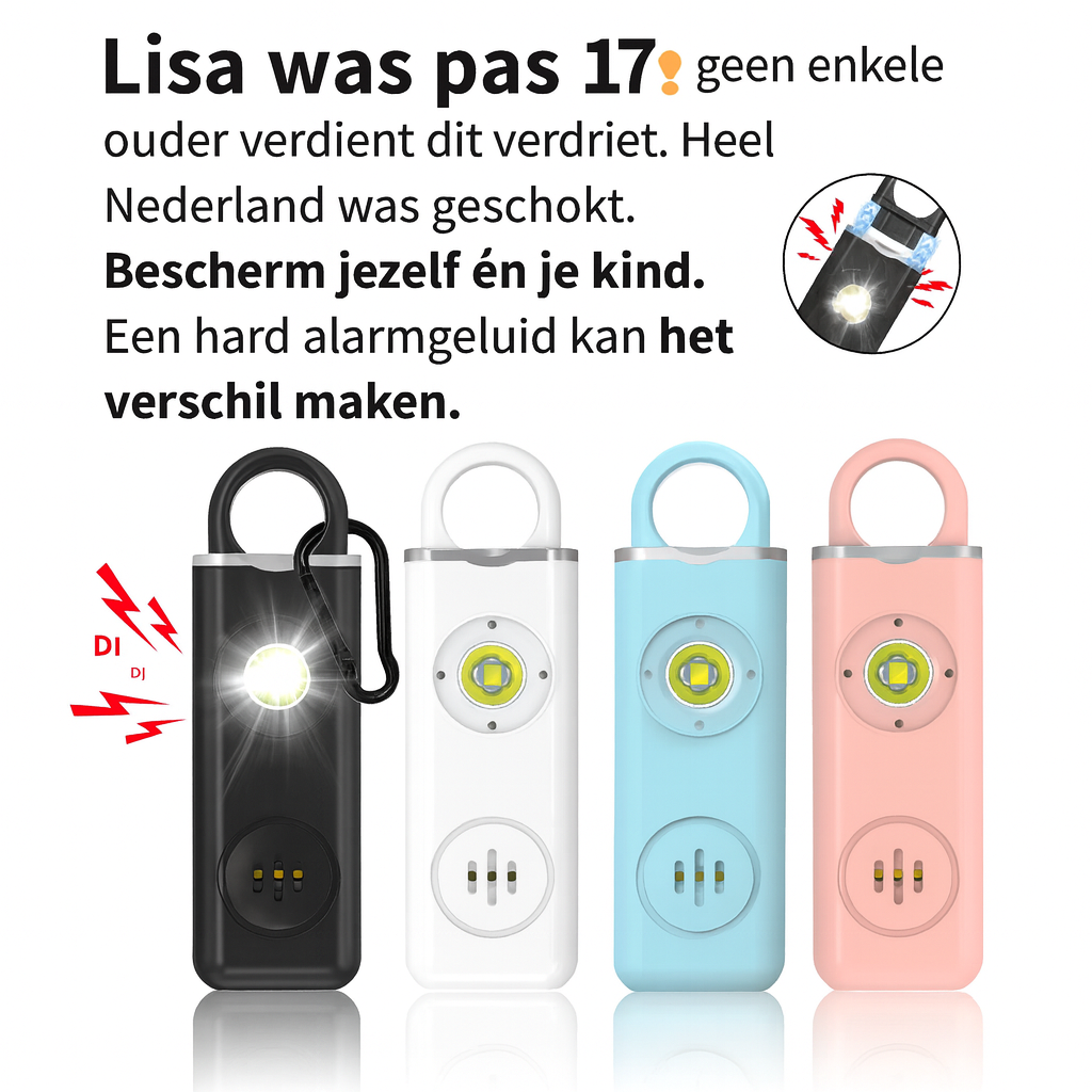 Veiligheidsalarm Sleutelhanger