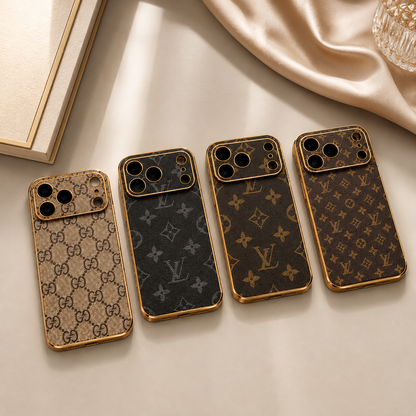 Luxe Monogram iPhone Hülle | Shine Edition