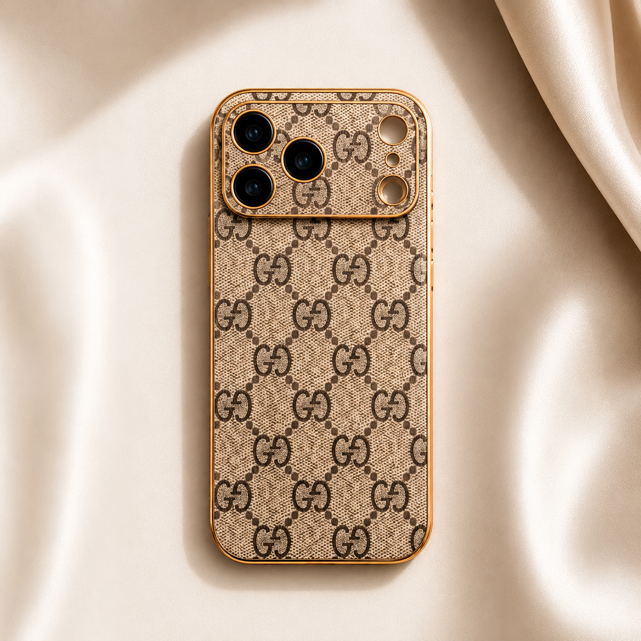 Luxe Monogram iPhone Hülle | Shine Edition