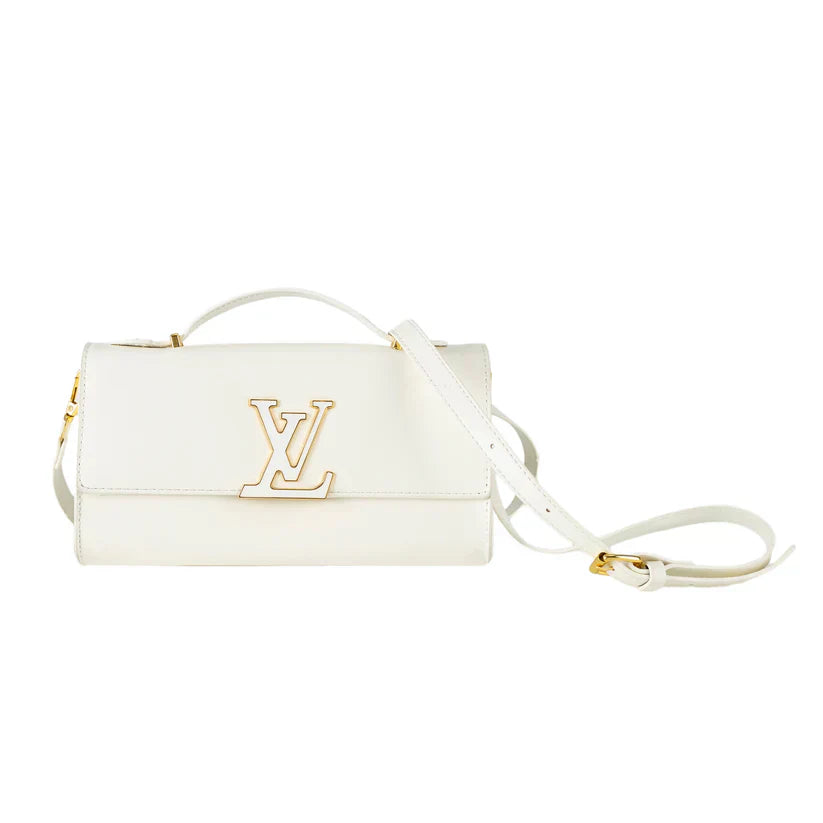 Luxuriöse Lederhandtasche mit Schulterriemen