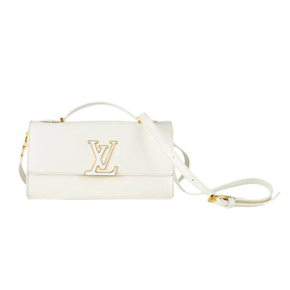Luxuriöse Lederhandtasche mit Schulterriemen