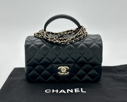 Luxuriöse Mini-Handtasche mit Tragegriff