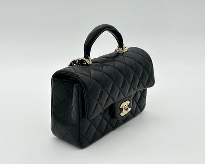 Luxuriöse Mini-Handtasche mit Tragegriff