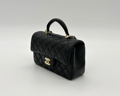 Luxuriöse Mini-Handtasche mit Tragegriff