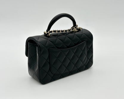 Luxuriöse Mini-Handtasche mit Tragegriff