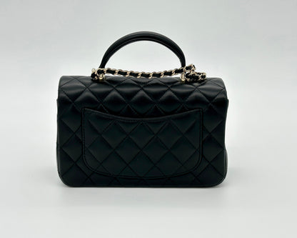 Luxuriöse Mini-Handtasche mit Tragegriff
