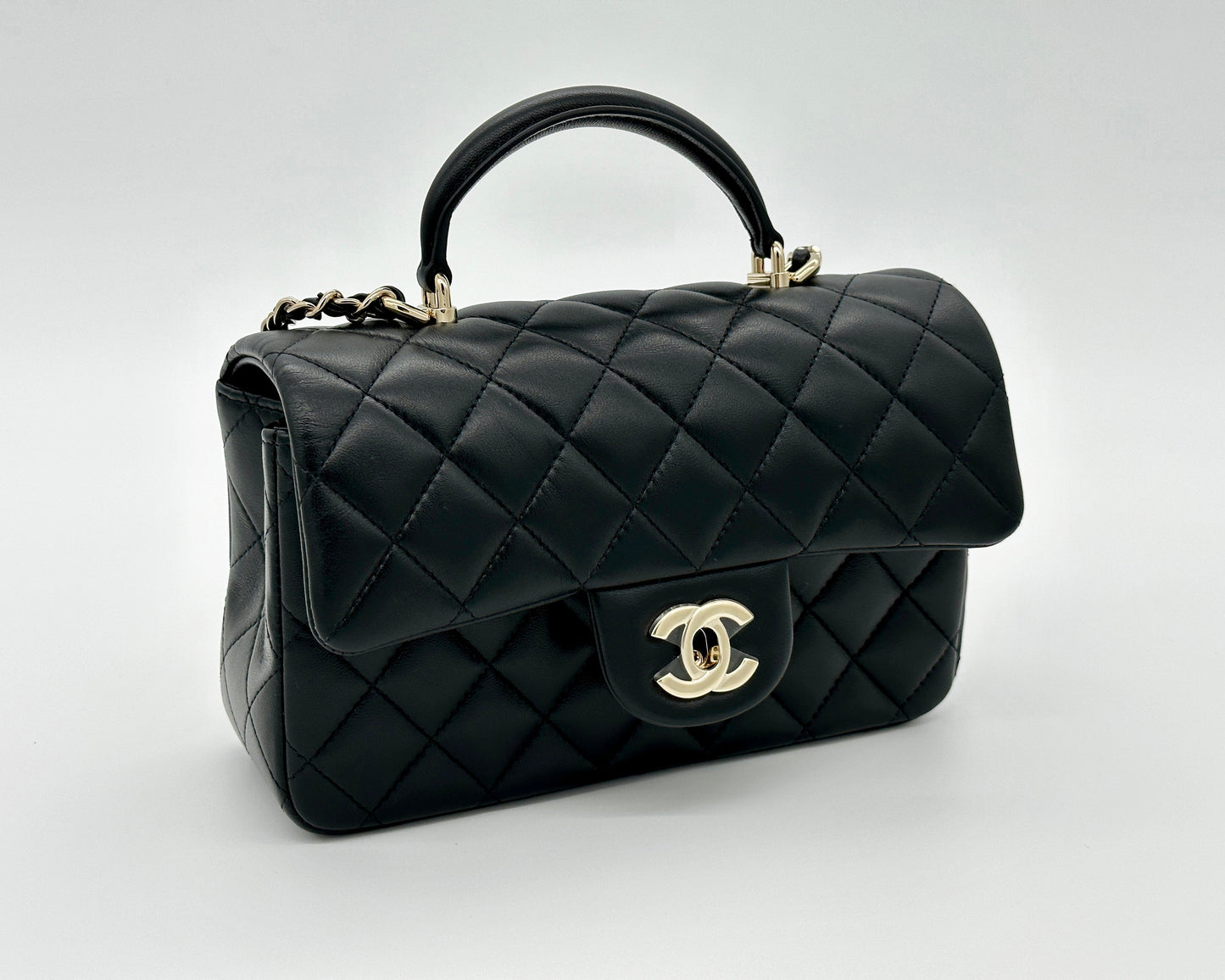 Luxuriöse Mini-Handtasche mit Tragegriff
