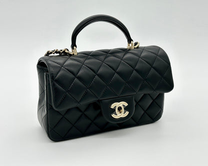 Luxuriöse Mini-Handtasche mit Tragegriff