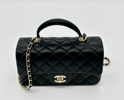 Luxuriöse Mini-Handtasche mit Tragegriff