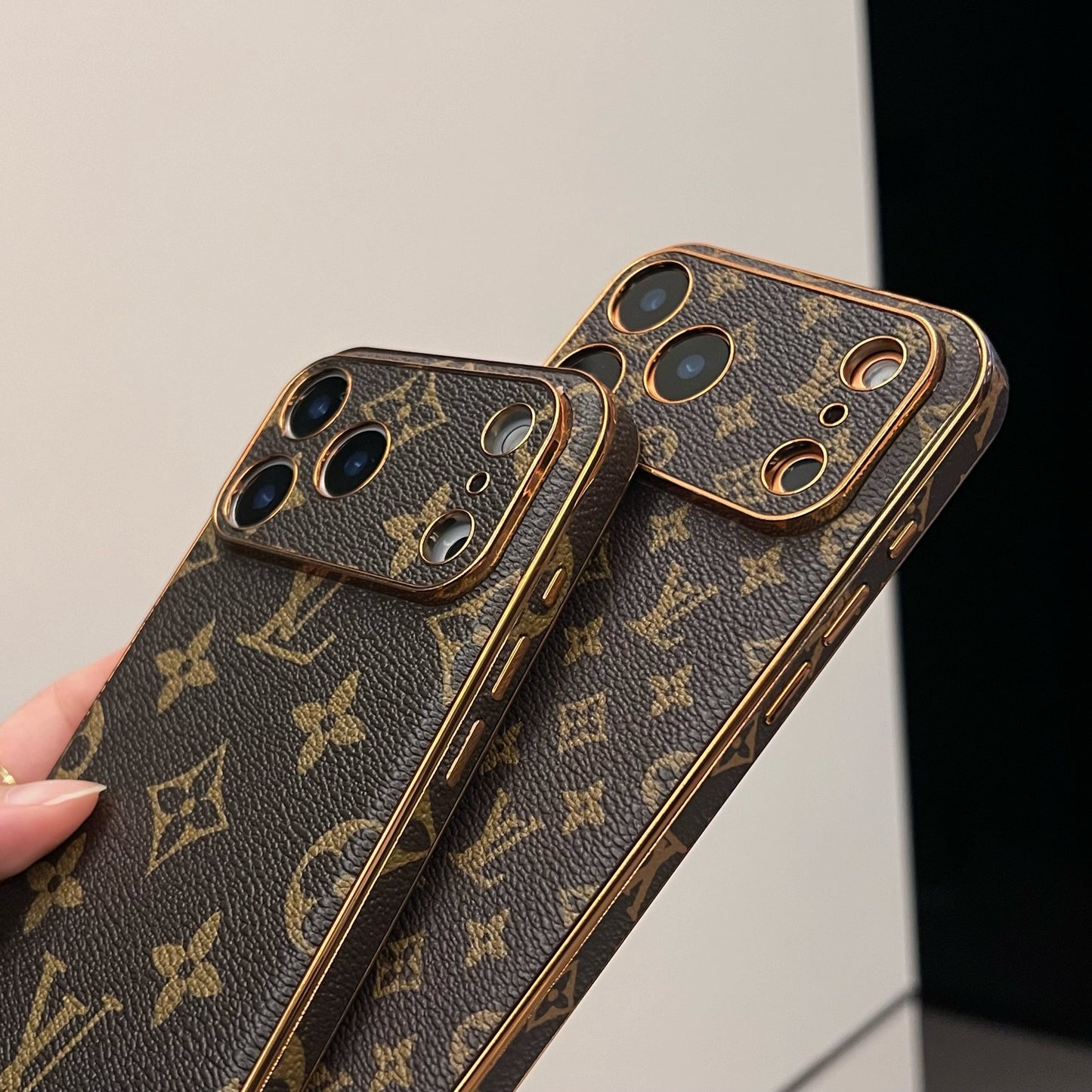 Luxe Monogram iPhone Hülle | Shine Edition