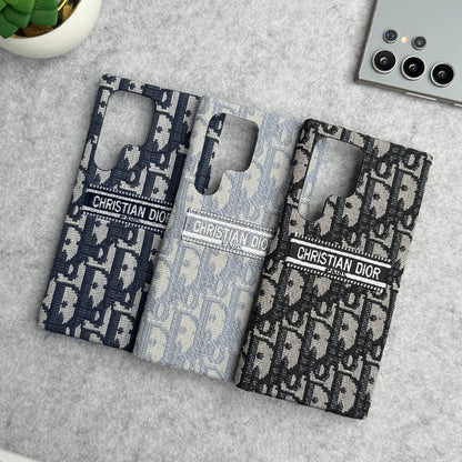 Luxuriöse C-Dior-Markendesign-Hülle für Samsung Galaxy