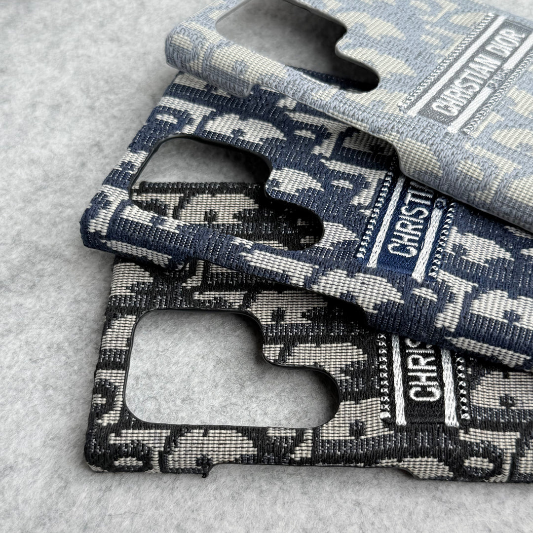 Luxuriöse C-Dior-Markendesign-Hülle für Samsung Galaxy