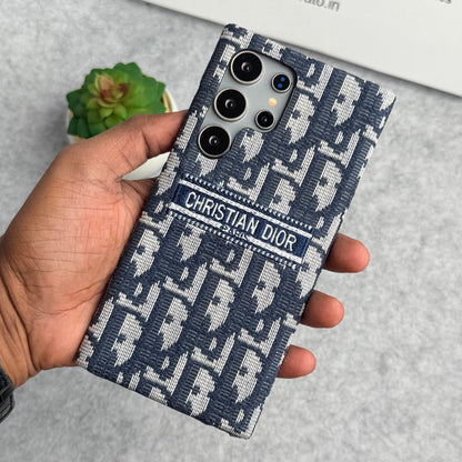 Luxuriöse C-Dior-Markendesign-Hülle für Samsung Galaxy