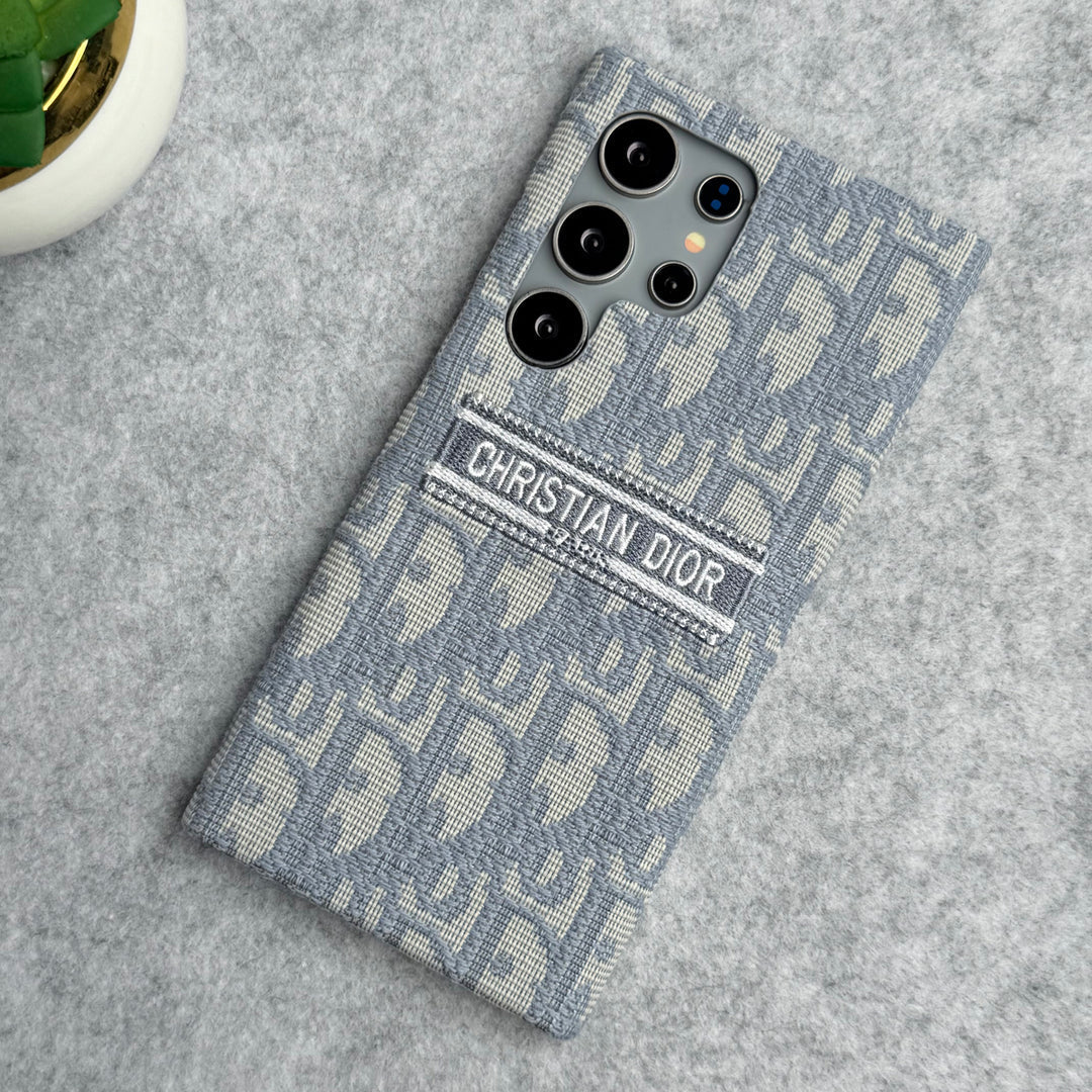 Luxuriöse C-Dior-Markendesign-Hülle für Samsung Galaxy