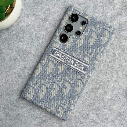Luxuriöse C-Dior-Markendesign-Hülle für Samsung Galaxy