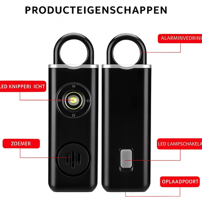 Veiligheidsalarm Sleutelhanger