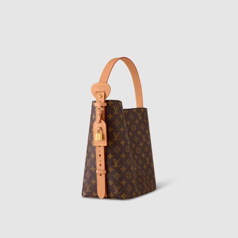 Luxuriöse Monogramm Schultertasche