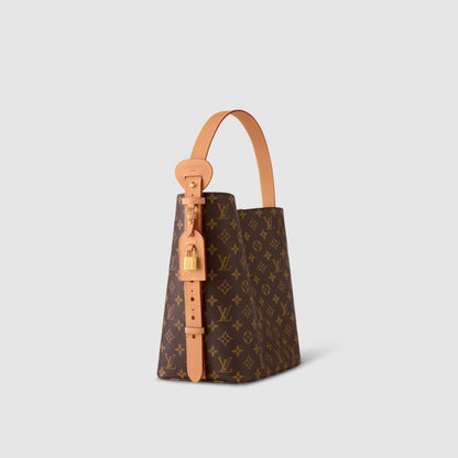 Luxuriöse Monogramm Schultertasche