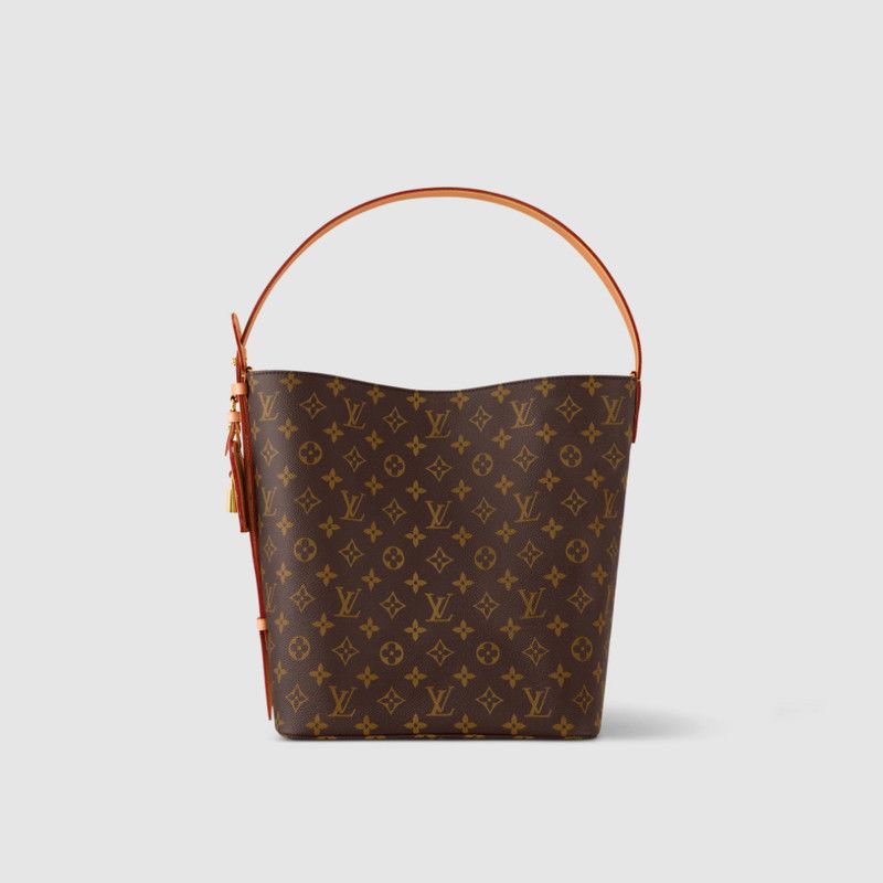 Luxuriöse Monogramm Schultertasche