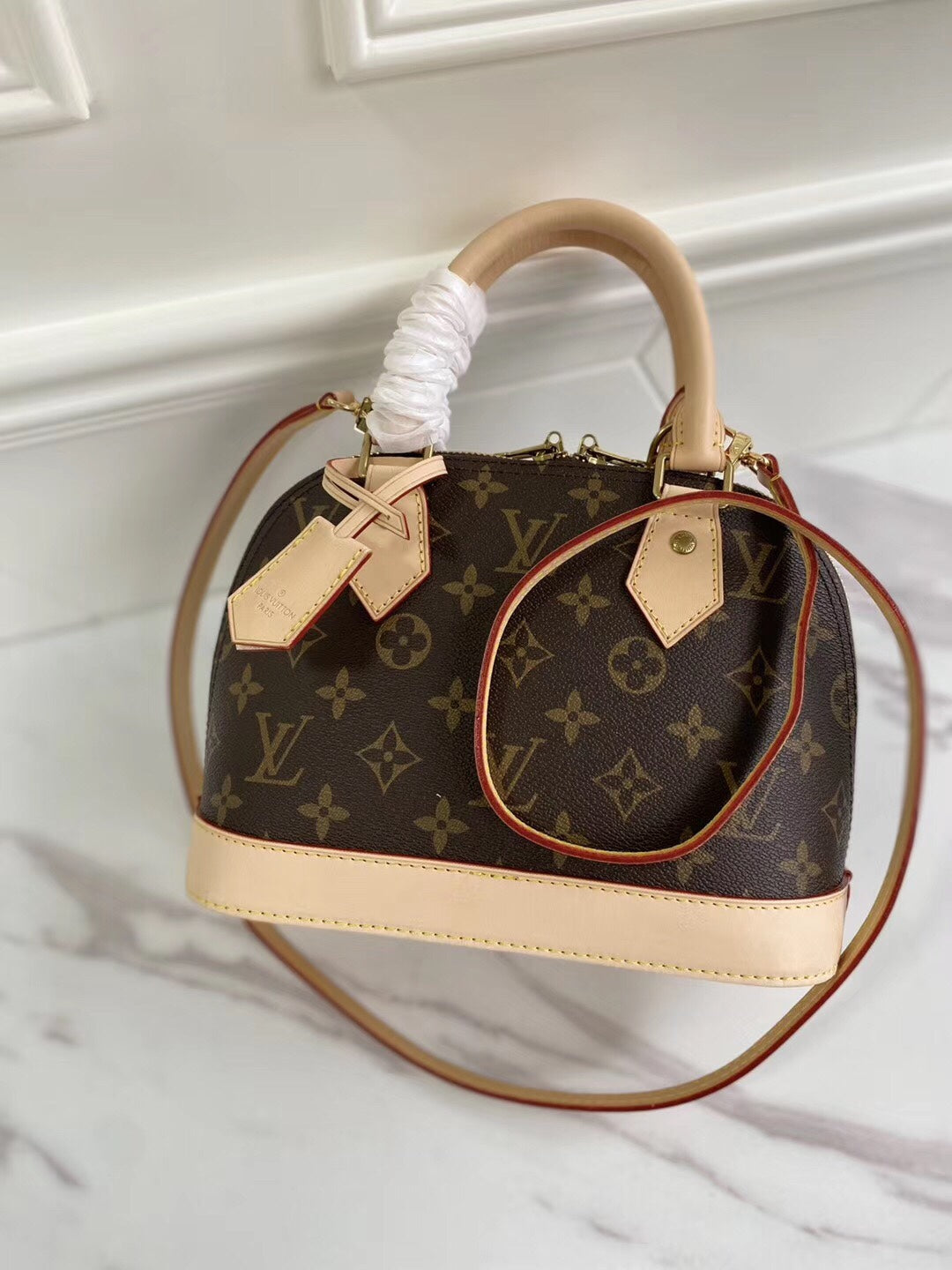 Klassische Monogramm Alma-Bag – Ansicht 7