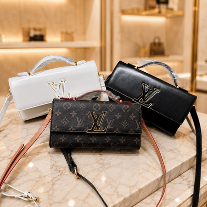 Luxe Textur-Handtasche