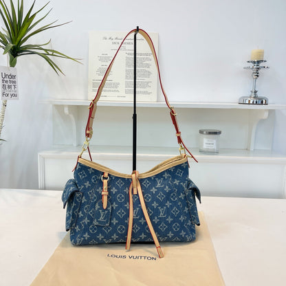 Luxuriöse Denim-Handtasche – Foto 2