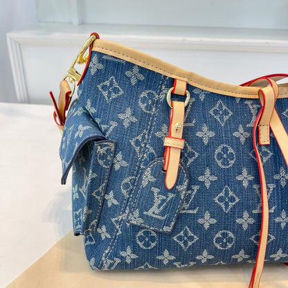 Luxuriöse Denim-Handtasche – Foto 5
