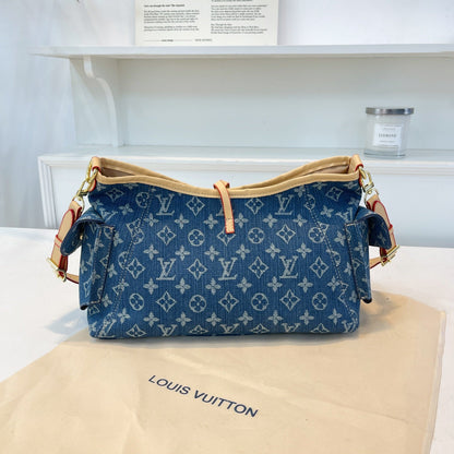 Luxuriöse Denim-Handtasche – Foto 7