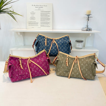 Luxuriöse Denim-Handtasche – Foto 9