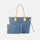 Luxuriöser Denim-Shopper