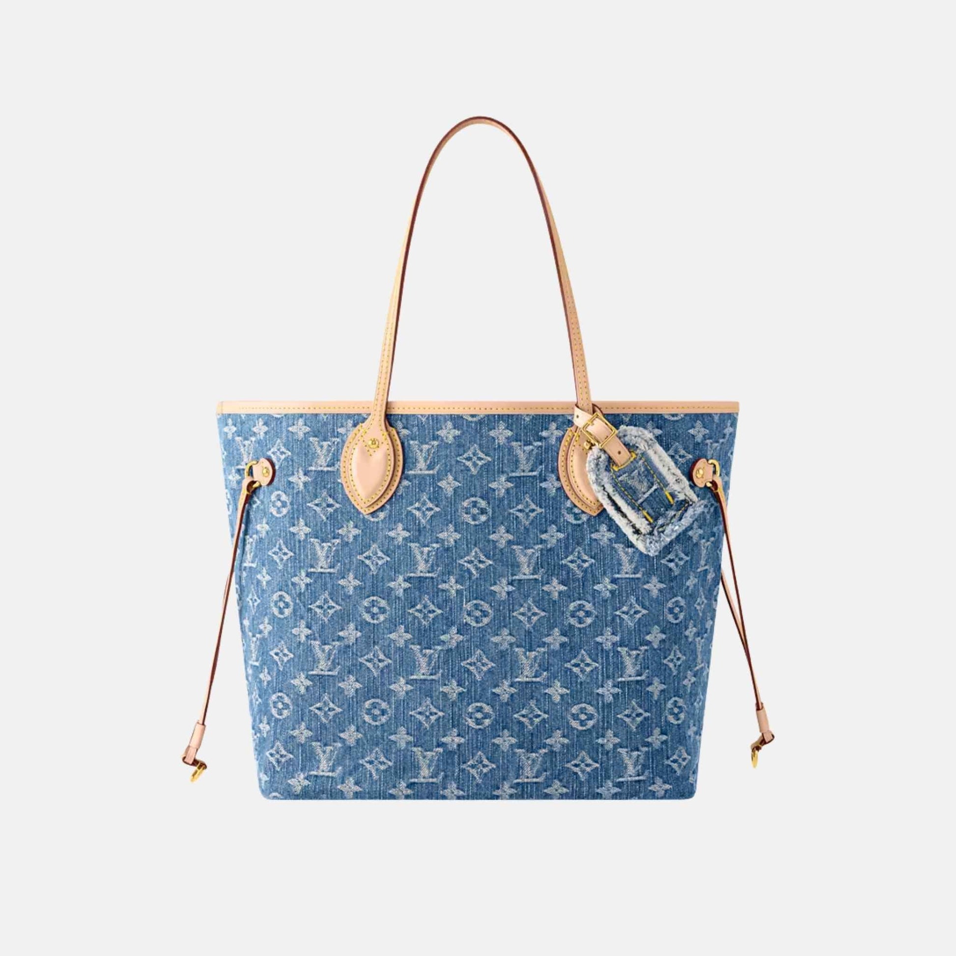 Luxuriöser Denim-Shopper – Foto 2