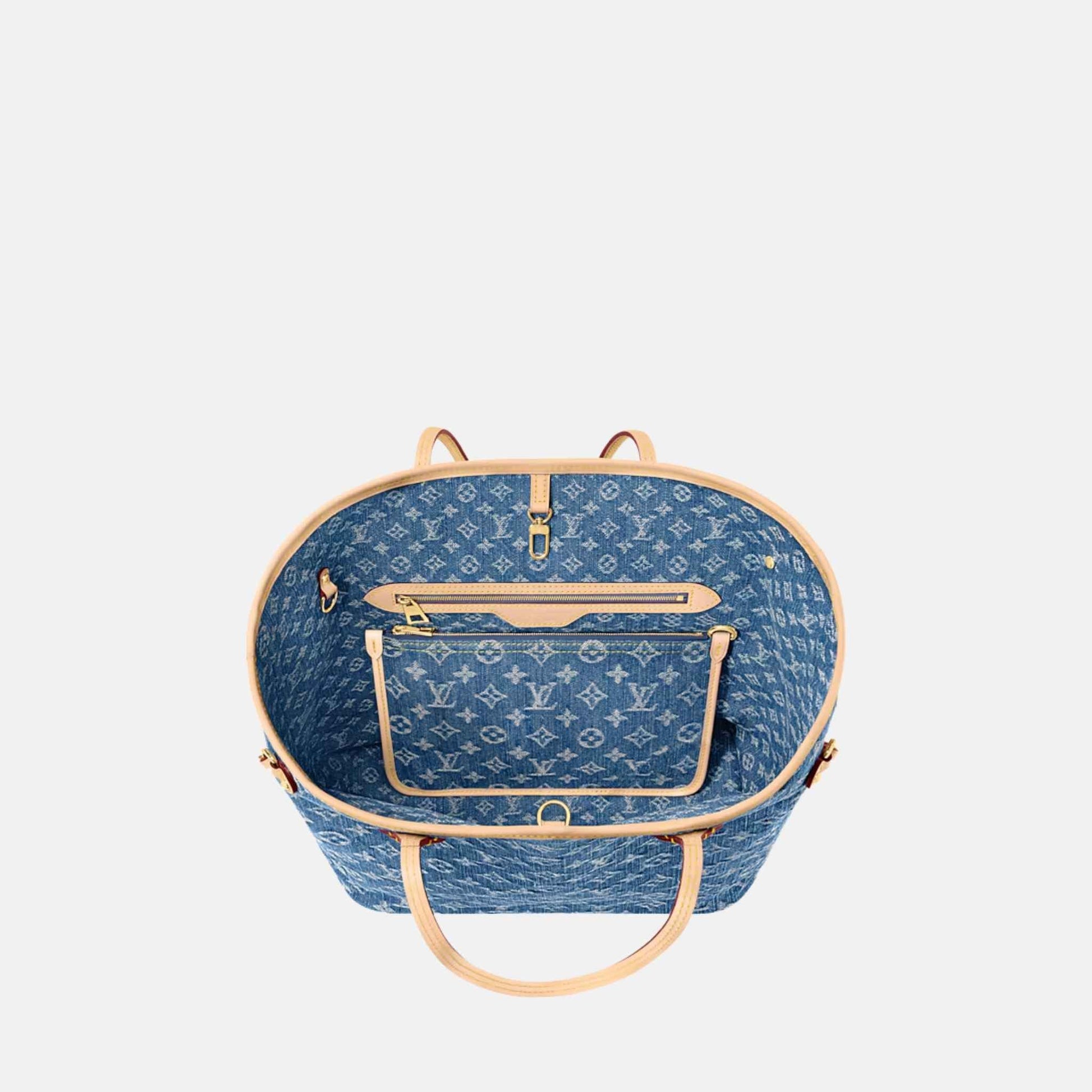 Luxuriöser Denim-Shopper – Foto 4