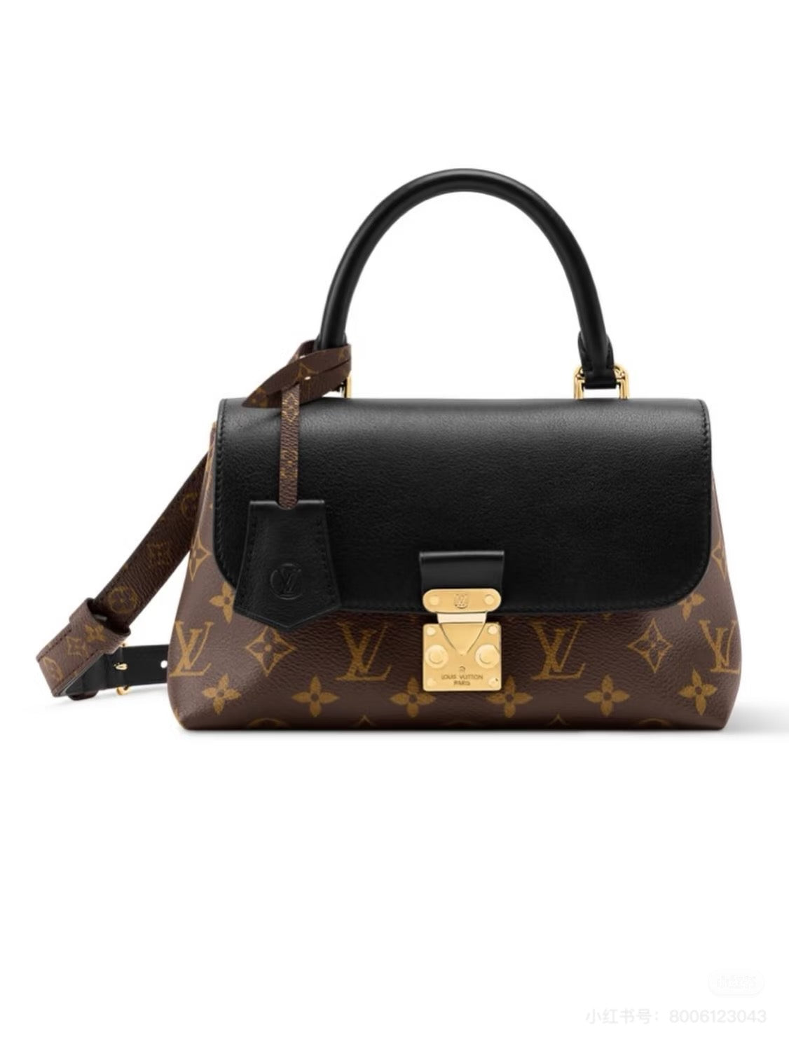 Minimalistische Kurzgriff-Handtasche – Ansicht 1