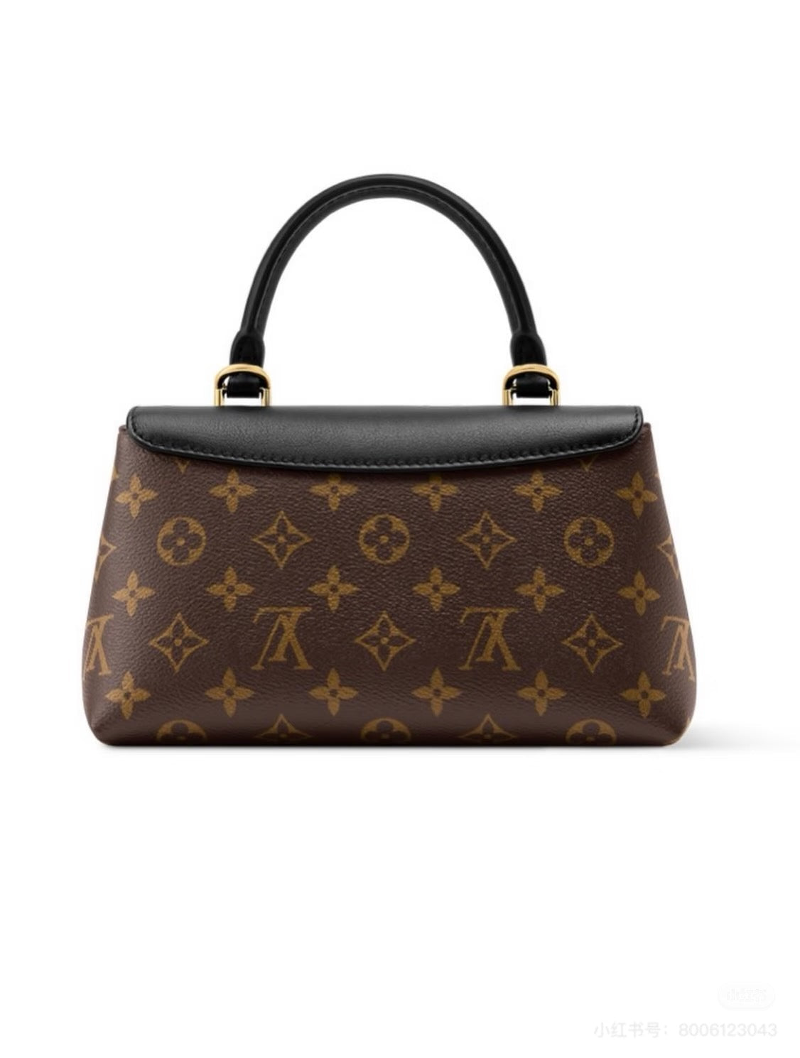 Minimalistische Kurzgriff-Handtasche – Ansicht 4