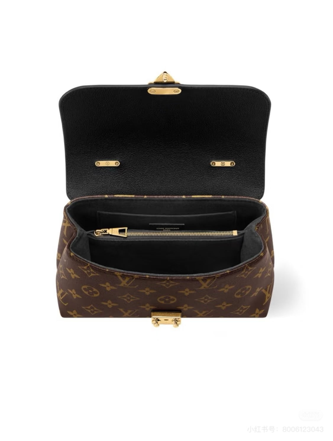 Minimalistische Kurzgriff-Handtasche – Ansicht 5