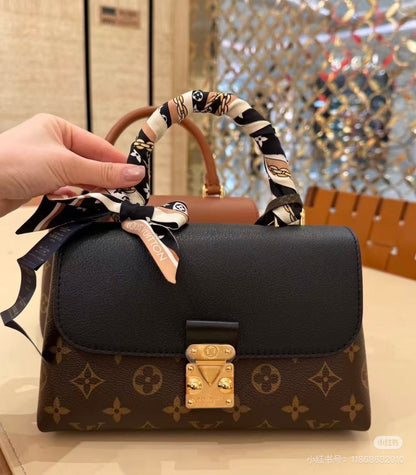 Minimalistische Kurzgriff-Handtasche – Ansicht 7