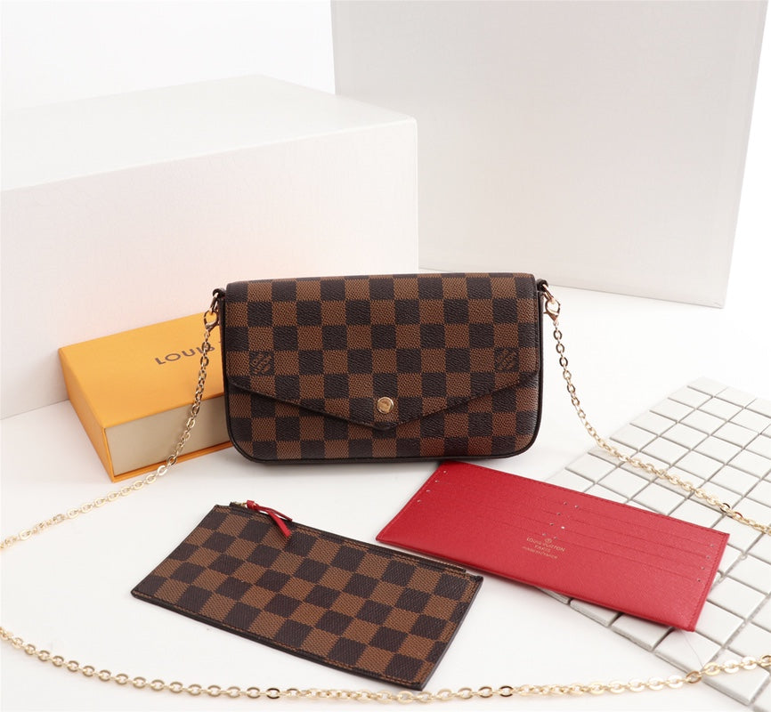 Elegante Pochette mit Kette – Foto 1