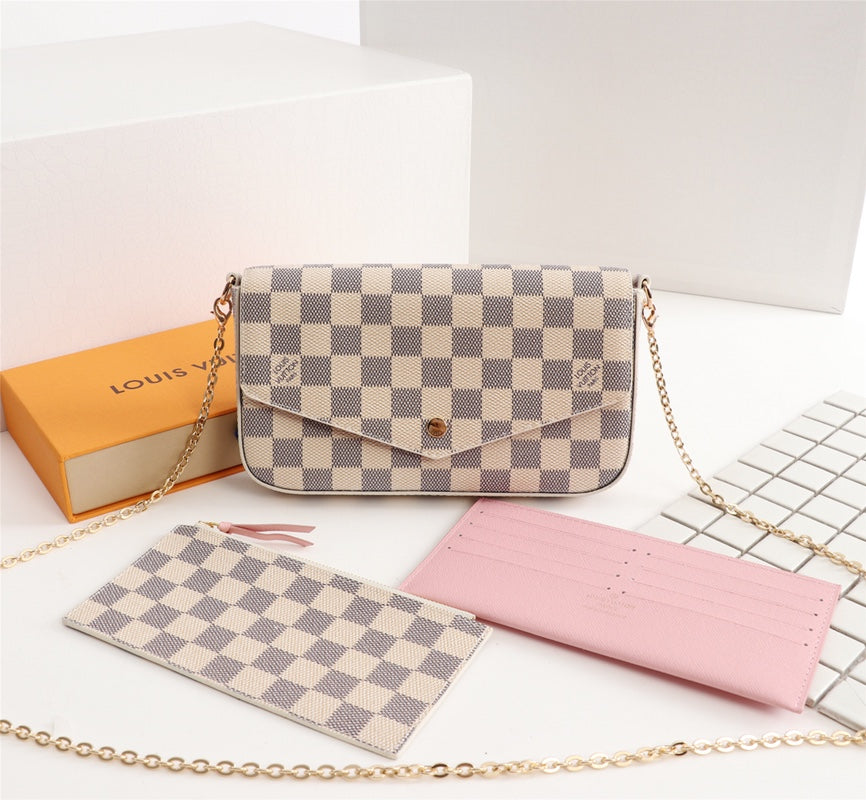 Elegante Pochette mit Kette – Foto 3