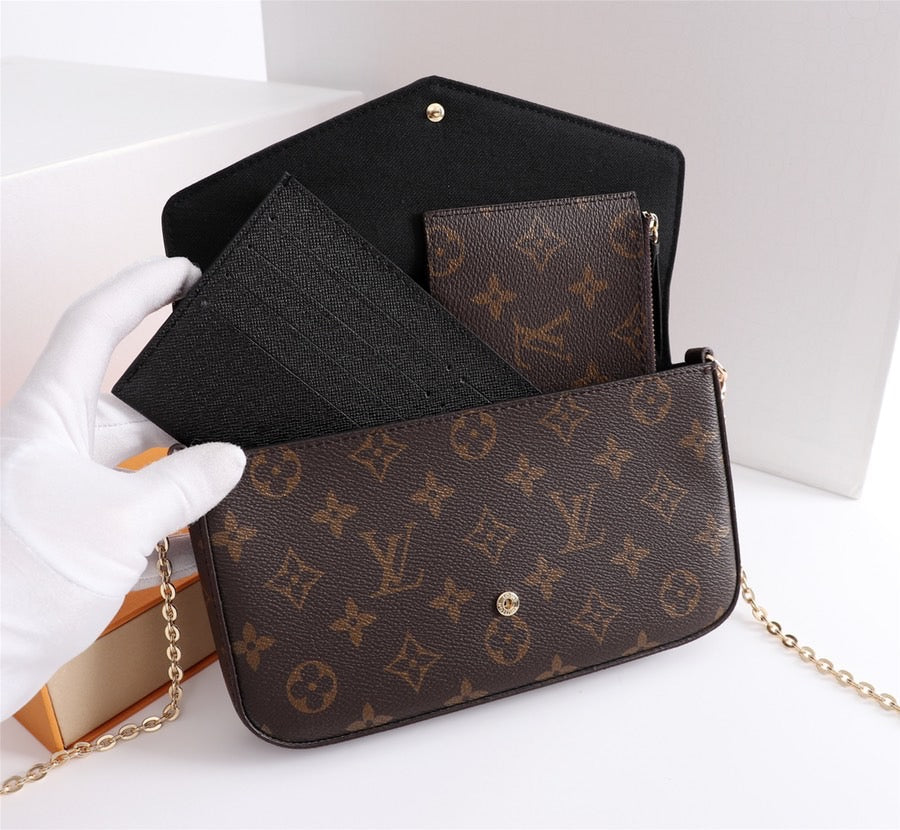 Elegante Pochette mit Kette – Foto 4