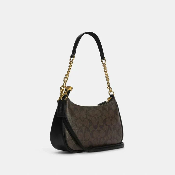 Teri Signature Canvas Schultertasche – Foto 1