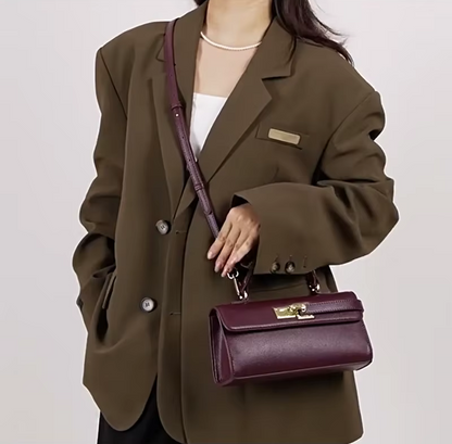 Luxuriöse Lock-Design Tote Bag