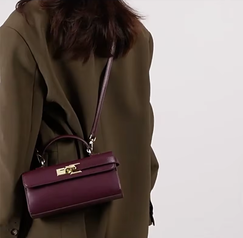 Luxuriöse Lock-Design Tote Bag